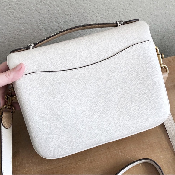 NWOT Coach Cassie Colorblock Snakeskin Crossbody - Picture 4 of 16